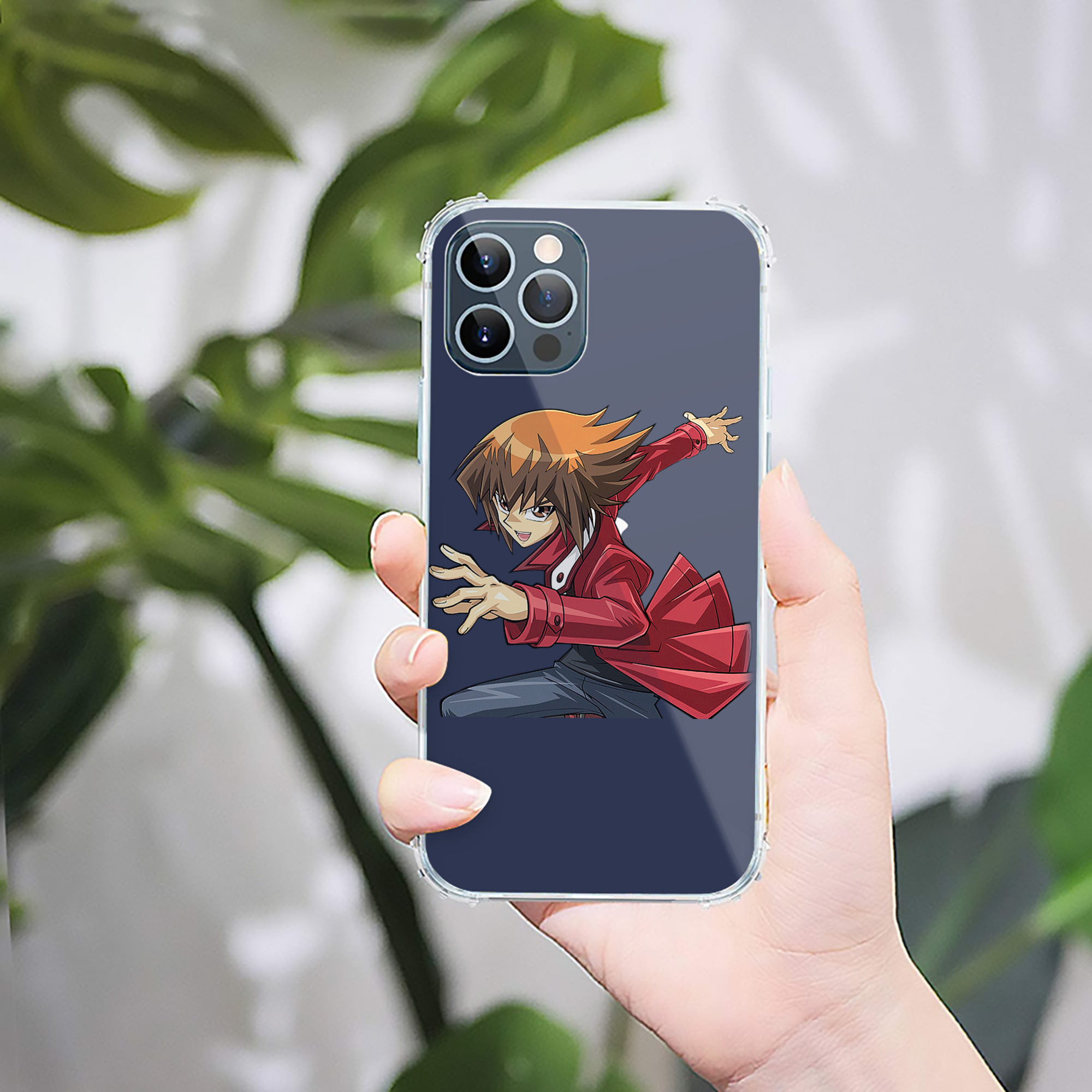（画像用） 遊☆戯☆王 Yu-Gi-Oh! 【iPhone 12シリーズ対応】透明スマホケース（クリアソフトケース）